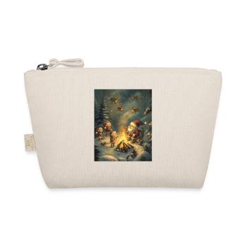 Père Noël Femmes Hommes Enfants Noël - Trousse biologique - nature - Devant