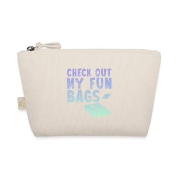 Check Out My Fun Bags 3 - Bio-Täschchen - Natur - Vorne
