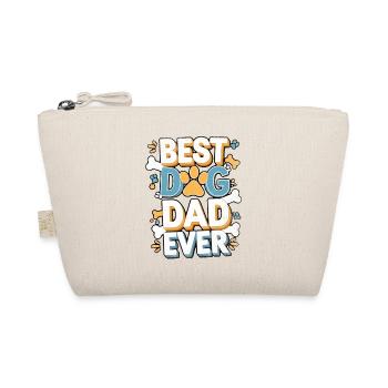 Best Dog Dad - Organic Pouch - nature - Front
