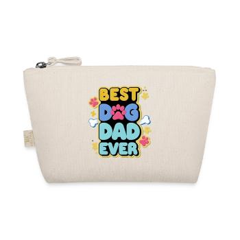 Best Dog Dad - Organic Pouch - nature - Front