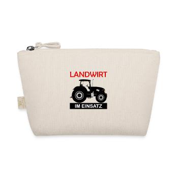 Farmer in action Farmer Funny saying - Organic Pouch - nature - Front