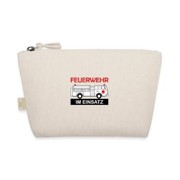 Fire brigade in action Firefighter funny saying - Organic Pouch - nature - Front