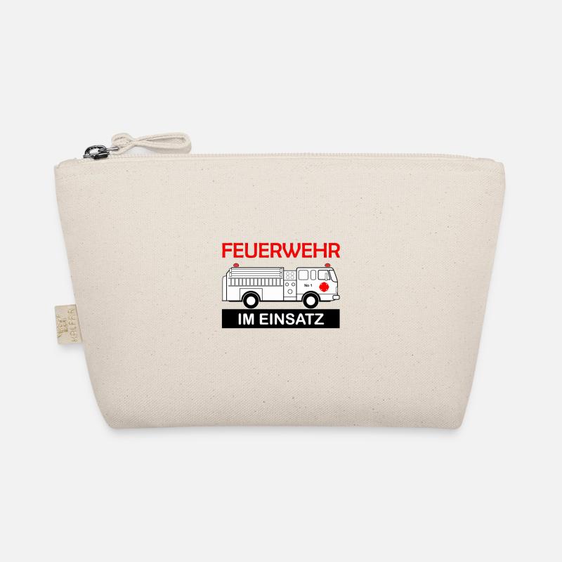 Fire brigade in action Firefighter funny saying Organic Pouch