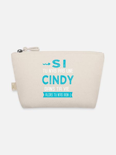 Cindy Si tu n as pas une cindy - Trousse biologique - nature