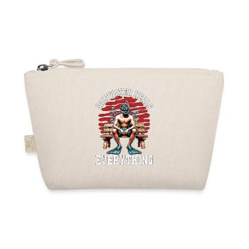 Snorkeling Salt Water Heals Everything Scuba Diver - Organic Pouch - nature - Front