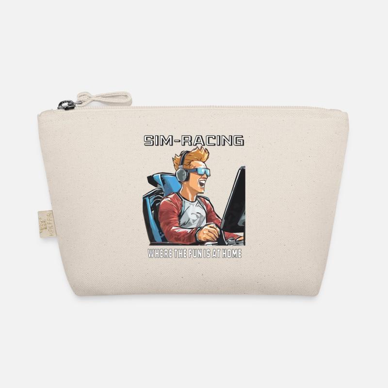 SIM RACING WHERE THE FUN IS AT HOME Organic Pouch