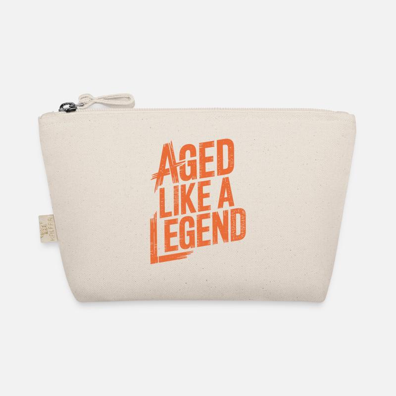 Aged Like A Legend Geburtstag Älter Werden Bio-Täschchen