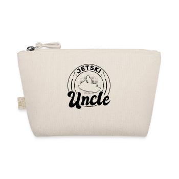 Jet Ski Uncle Jet Ski Driver Uncle Jet Ski Rider - Organic Pouch - nature - Front