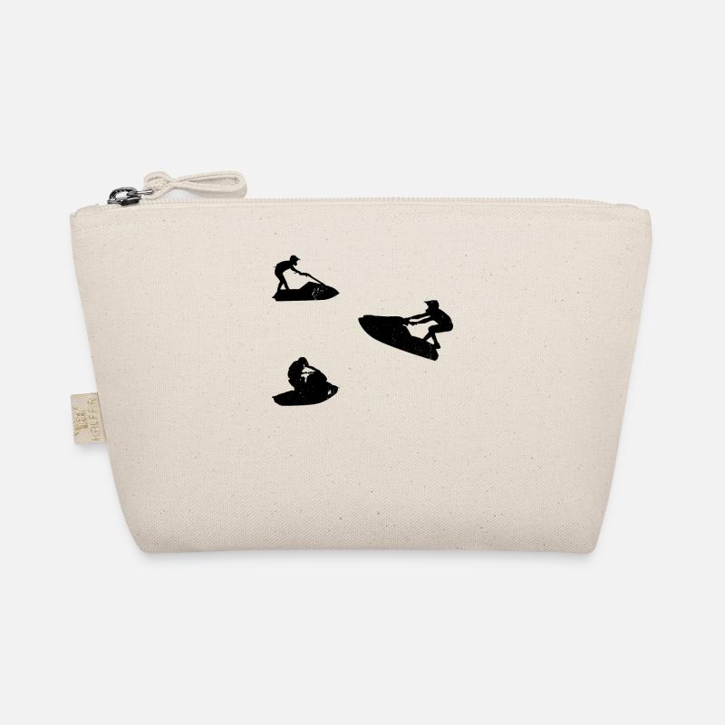 Jet Ski Silhouette Jet Skiing Jet Ski Rider Trousse biologique