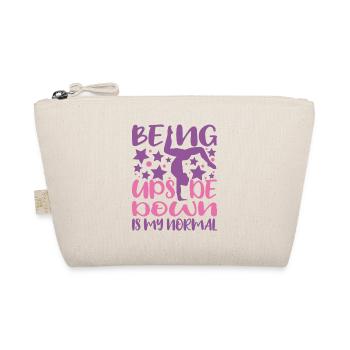 Être à l’envers est mon don de gymnaste drôle normal - Trousse biologique - nature - Devant