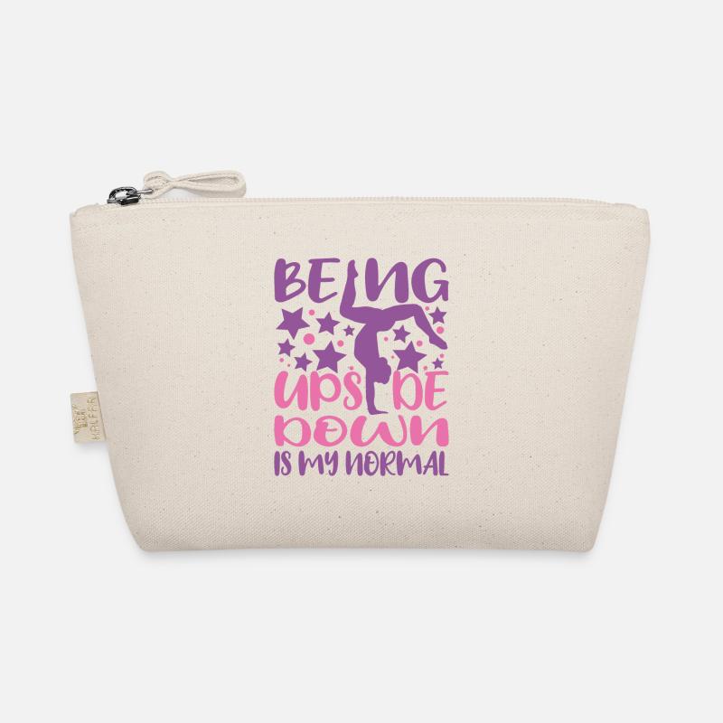 Being Upside Down Is My Normal Funny Gymnast Gift Bio-Täschchen