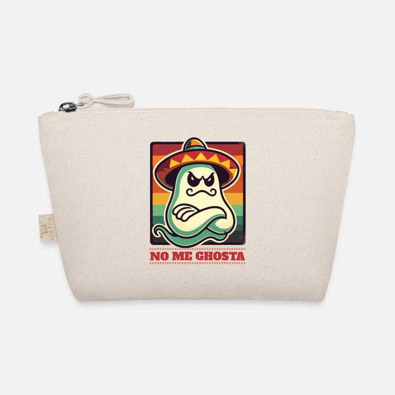 Mexican Ghost No Me Ghosta Funny Organic Pouch
