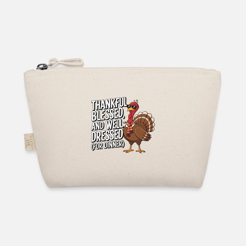 Lustiger Thanksgiving Truthahn Bio-Täschchen