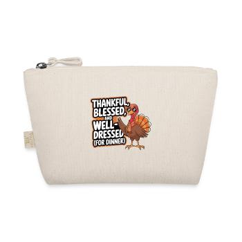 Dinde drôle de Thanksgiving - Trousse biologique - nature - Devant