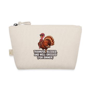 Dinde drôle de Thanksgiving - Trousse biologique - nature - Devant