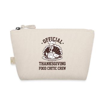 Lustiger Thanksgiving Truthahn - Bio-Täschchen - Natur - Vorne