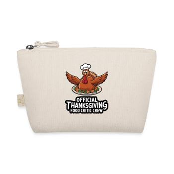 Lustiger Thanksgiving Truthahn - Bio-Täschchen - Natur - Vorne