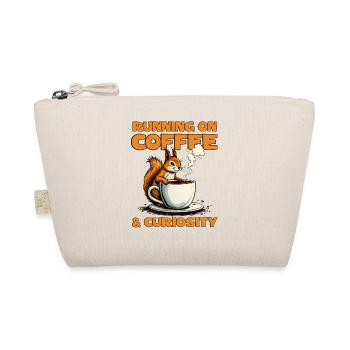 With coffee and curiosity – squirrel coffee - Organic Pouch - nature - Front