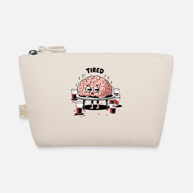 TIRED BRAIN Organic Pouch