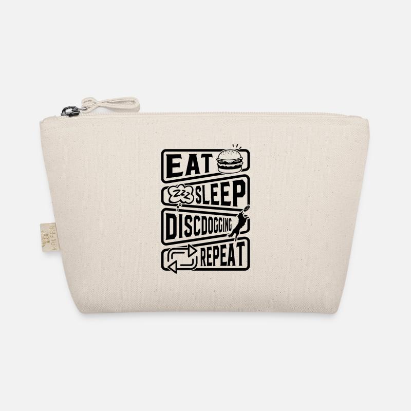 Disc Dogging - Eat Sleep Discdogging Repeat Bio-Täschchen