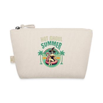 Hot Horror Summer Witches Flamingo - Organic Pouch - nature - Front