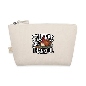 Lustiger Thanksgiving Truthahn - Bio-Täschchen - Natur - Vorne