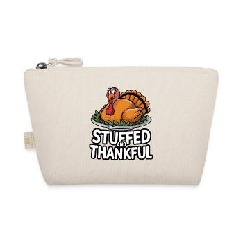 Lustiger Thanksgiving Truthahn - Bio-Täschchen - Natur - Vorne