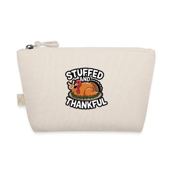 Lustiger Thanksgiving Truthahn - Bio-Täschchen - Natur - Vorne