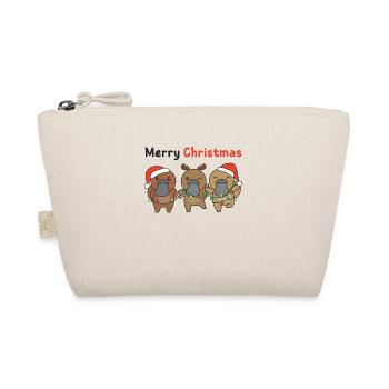 Platypus Christmas Winter Animals Platypus - Organic Pouch - nature - Front