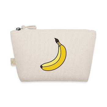 Banane Verkleidung Fasching Bananen Karneval - Bio-Täschchen - Natur - Vorne