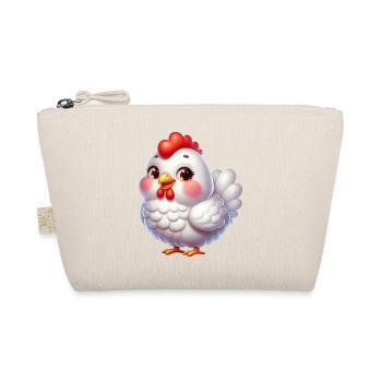 Chicken / Hünchen - Bio-Täschchen - Natur - Vorne