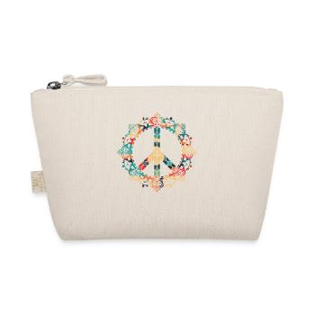 Namaste illustration of a beautiful, detailed - Organic Pouch - nature - Front