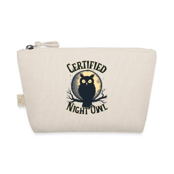 Personne de nuit certifiée – Night Owl Vibes - Trousse biologique - nature - Devant
