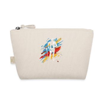 Dessin de garçon marathon - Trousse biologique - nature - Devant