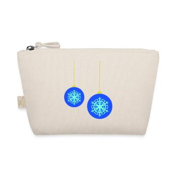 Christmas baubles - Organic Pouch - nature - Front