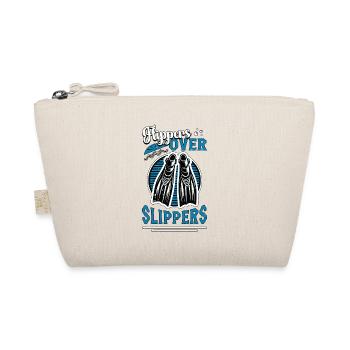 Scuba Diving Flippers Over Slippers Free Diving - Bio-Täschchen - Natur - Vorne
