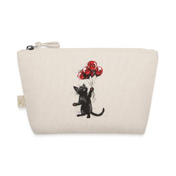 20 Jahre Geschenk 20. Geburtstag Katze - Bio-Täschchen - Natur - Vorne