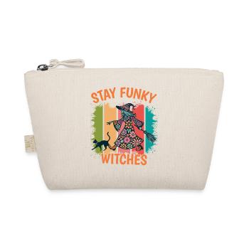 Witches Lover Design Halloween Costume - Organic Pouch - nature - Front
