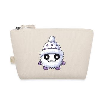 winter monster 1 - Bio-Täschchen - Natur - Vorne