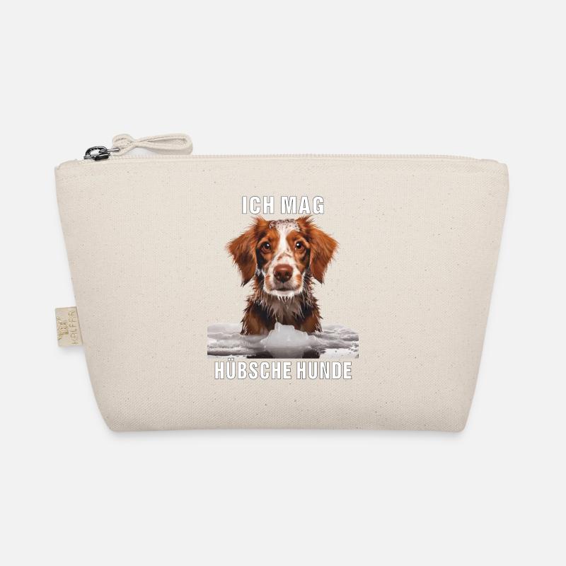 HUNDE ICH MAG HÜBSCHE HUNDE Bio-Täschchen
