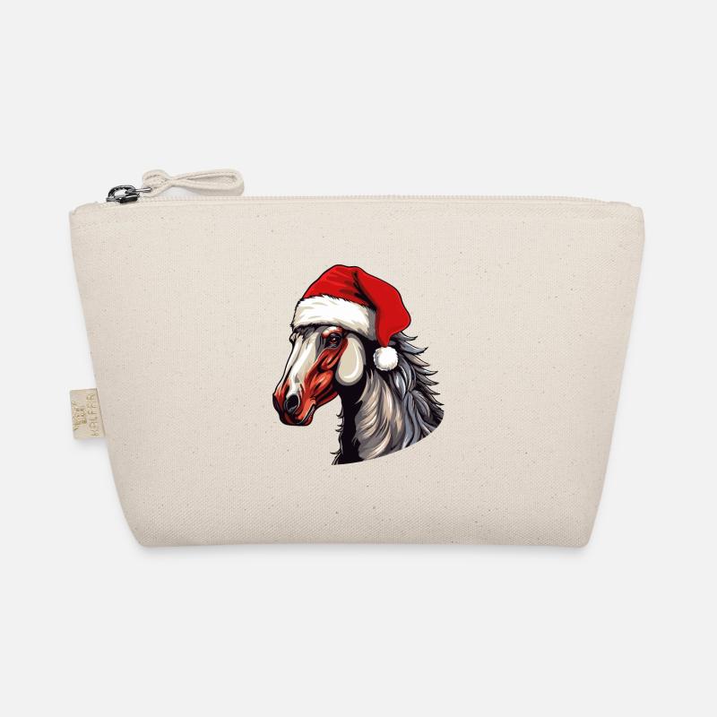Portrait de Noël tête de cheval Trousse biologique