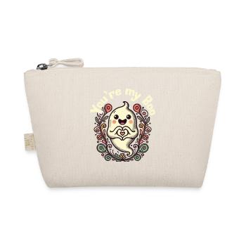 You're My Boo Funny Ghost for Halloween - Organic Pouch - nature - Front