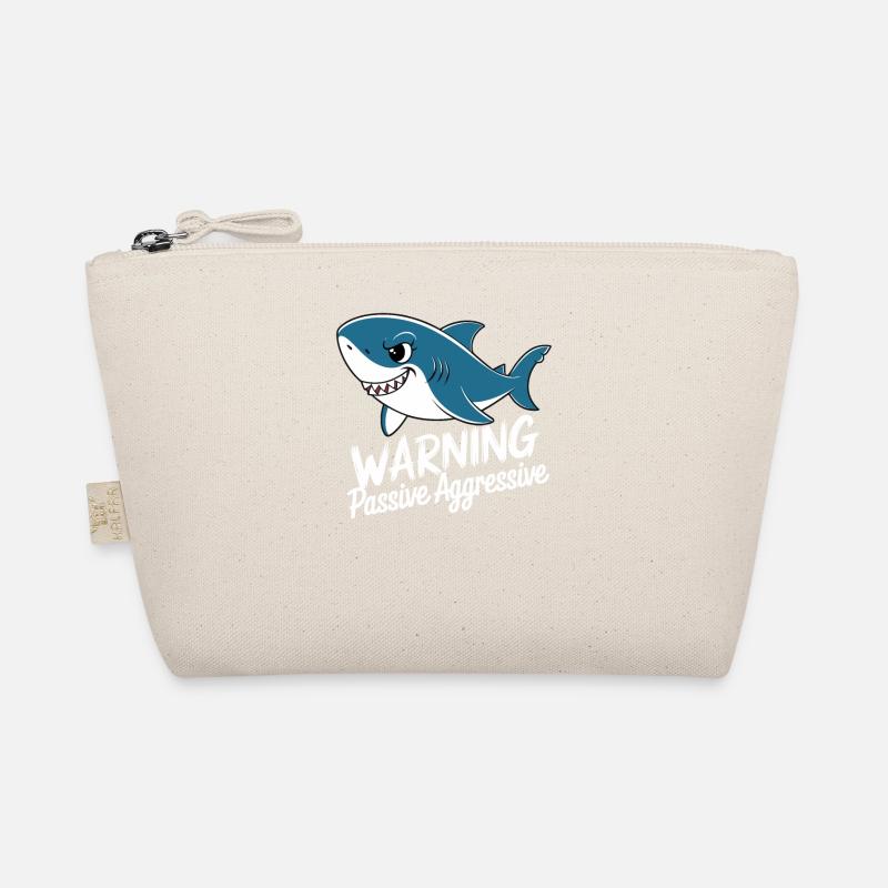 Warnung Vor Passiv Aggressivem Hai Bio-Täschchen