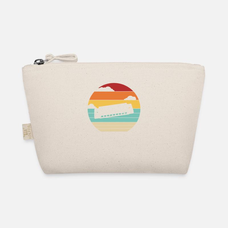 Retro Mouth Harp Harmonist Harmonicist Harmonica Organic Pouch