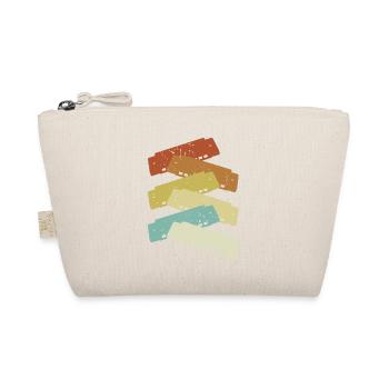 Retro Harmonist Harmonicist Mouth Harp Harmonica - Organic Pouch - nature - Front