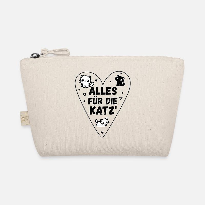 Drôle de chat disant coeur de chat Trousse biologique