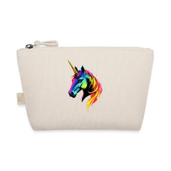 Licorne coloré arc-en-ciel chevaux chevauchant licornes - Trousse biologique - nature - Devant
