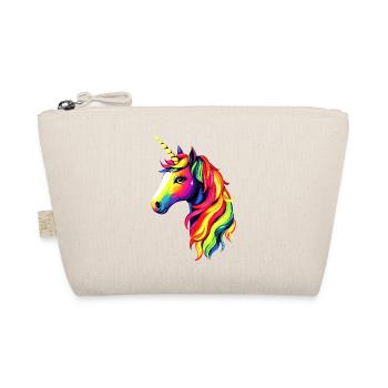 Licorne coloré arc-en-ciel chevaux chevauchant licornes - Trousse biologique - nature - Devant