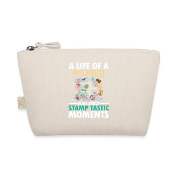 A Life of a Philatelist is All About Stamptastic - Bio-Täschchen - Natur - Vorne