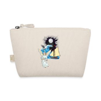 Guardian Angel Maritime Sailor Sailor Angel - Organic Pouch - nature - Front